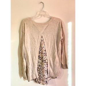 💕Sweater with Open Back Detail